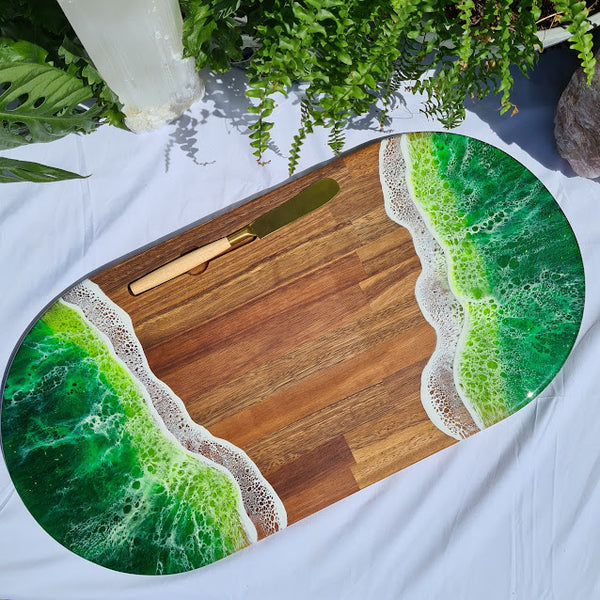 Handcrafted Extra Large Rounded Platter
